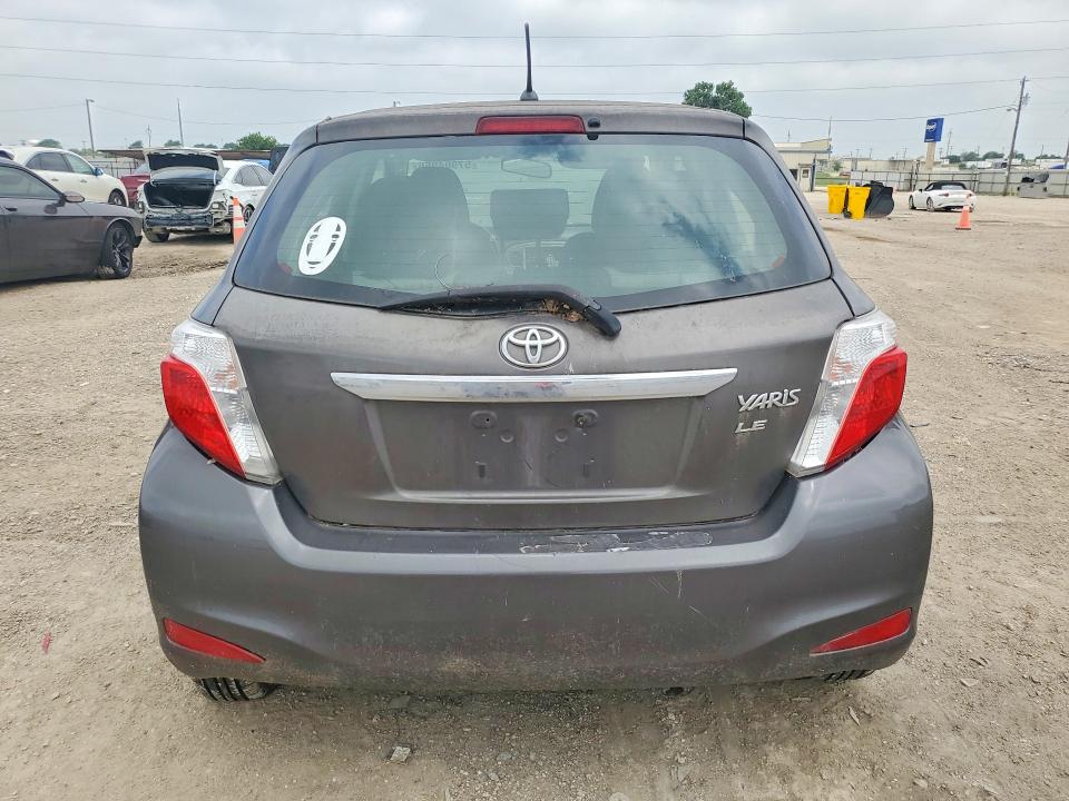 2012 Toyota VIN JTDKTUD37CD509995 COPART salvage auction — FRONT END, Tx - Cert Of Title-Rebuilt Salvage, sold $1,350 on 2026-07-08 (photo 6)