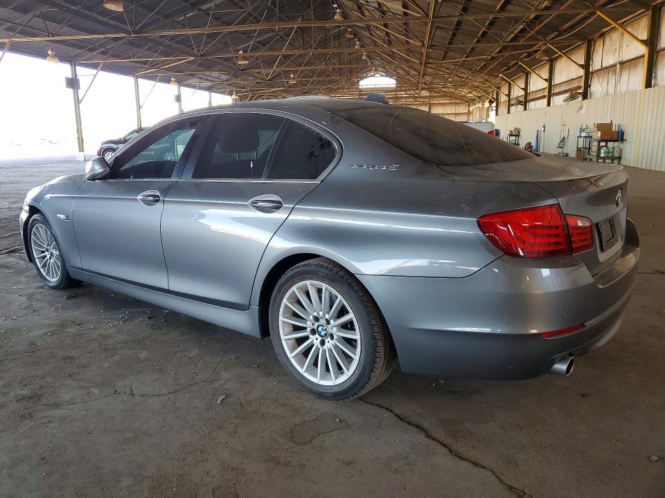 2013 BMW 5er VIN WBAFZ9C55DC751852 COPART salvage auction — FRONT END, Az - Certificate Of Title, sold $1,200 on 2026-07-02 (photo 2)