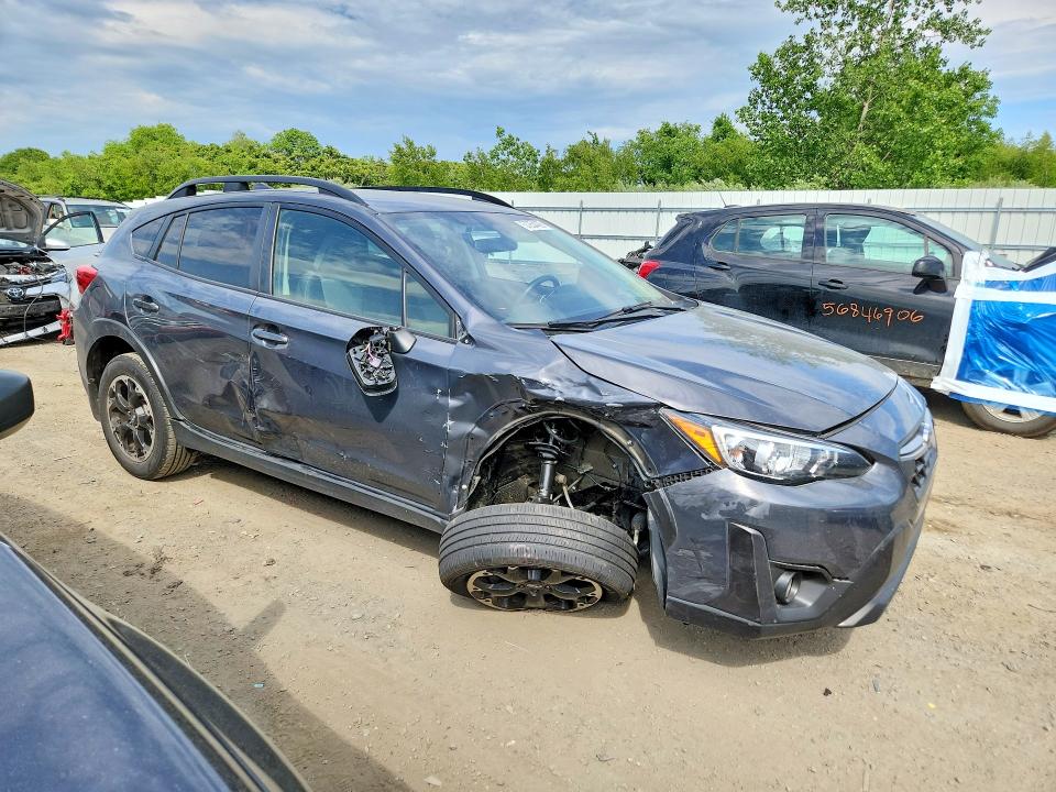 2021 Subaru VIN JF2GTAPC5M8245459 COPART salvage auction — SIDE, Ma - Cert Of Title-Salvage, sold $4,600 on 2026-07-15 (photo 4)