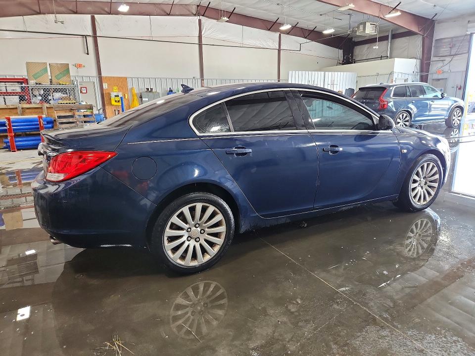 2011 Buick Regal VIN W04GV5EV8B1071990 COPART salvage auction — SIDE, Il - Salvage Certificate, sold $350 on 2026-07-20 (photo 3)