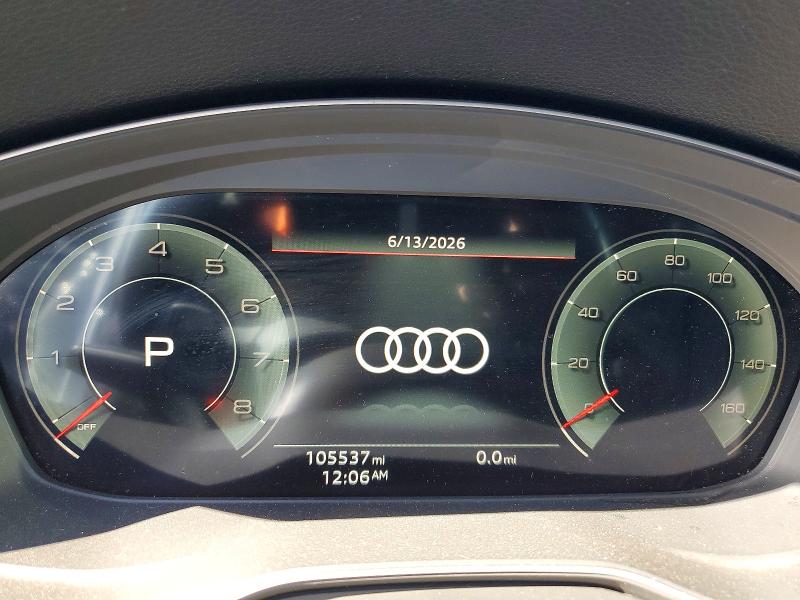 2021 Audi Q5 VIN WA1BAAFY2M2020215 COPART salvage auction — FRONT END, Ma - Cert Of Title-Salvage, sold $4,500 on 2026-07-23 (photo 9)