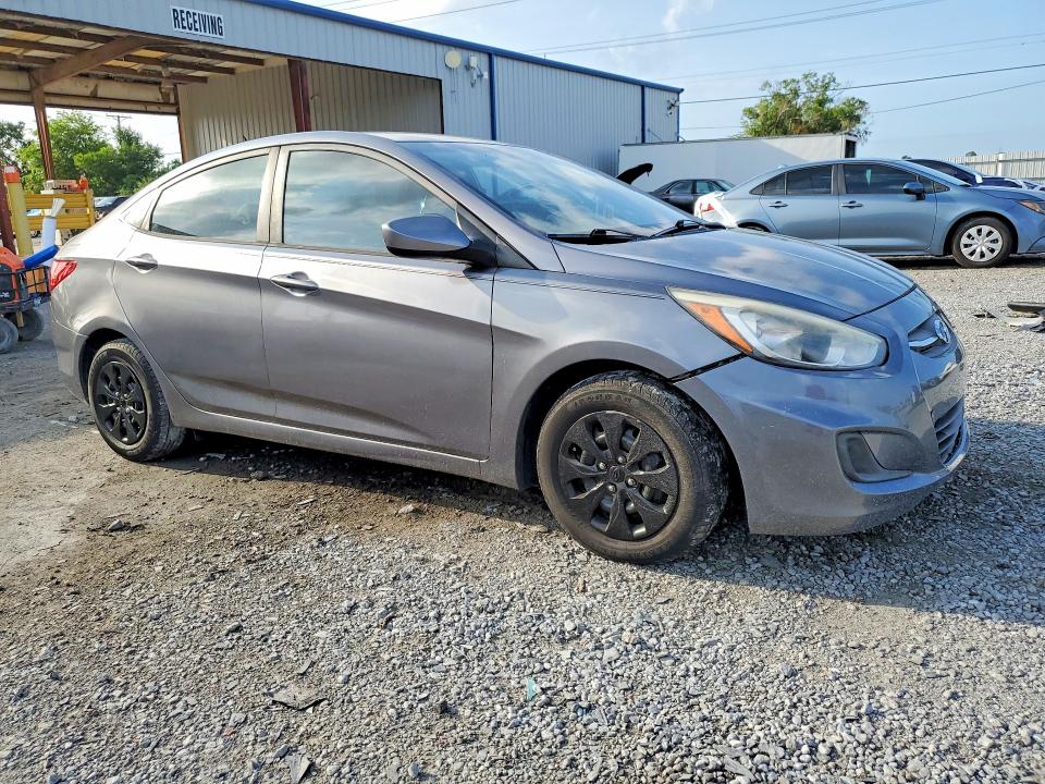 2016 Hyundai Accent VIN KMHCT4AE9GU106029 COPART salvage auction — FRONT END, Fl - Cert Of Title Slvg Rebuildable, sold $550 on 2026-07-28 (photo 4)
