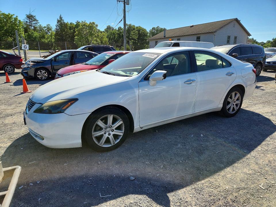 2008 Lexus Es 350 VIN JTHBJ46G882195037 COPART salvage auction — MECHANICAL, Pa - Cert Of Title, sold $975 on 2026-07-09 (photo 1)