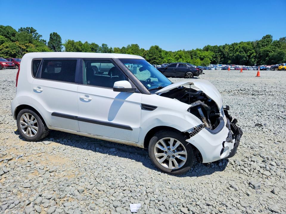 2013 Kia VIN KNDJT2A60D7500943 COPART salvage auction — FRONT END, Nc - Salvage Certificate Of Title, sold $150 on 2026-07-15 (photo 4)