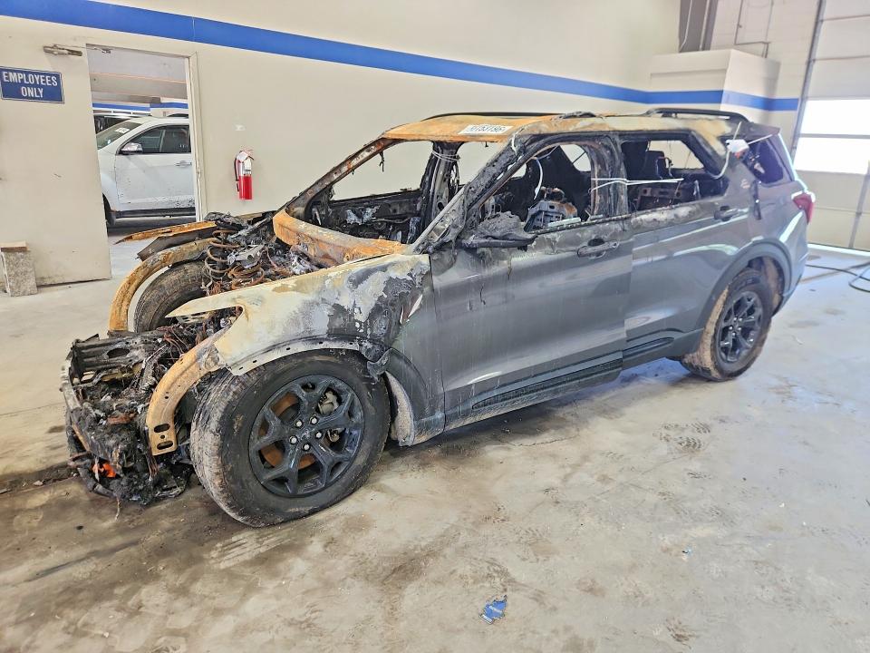 2021 Ford Explorer VIN 1FMSK8JH7MGC18113 COPART salvage auction — BURN, VA - NON-REPAIRABLE CERTIFICATE, sold $225 on 2026-07-02 (photo 1)