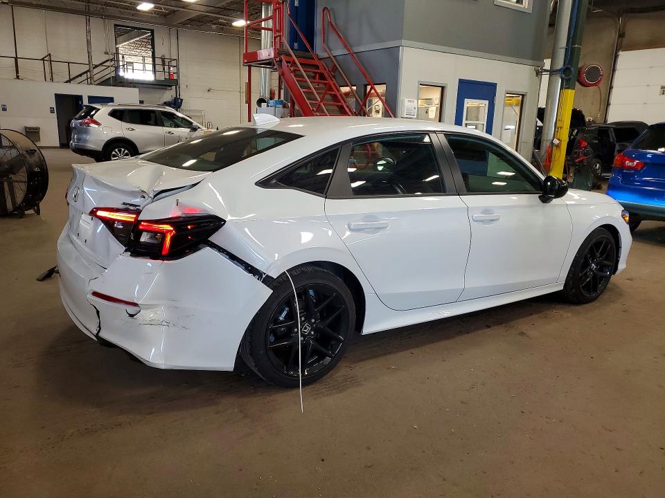 2026 Honda Civic VIN 2HGFE2F57TH551909 COPART salvage auction — REAR END, Mn - Cert Of Title-Salvage, sold $11,300 on 2026-08-25 (photo 3)