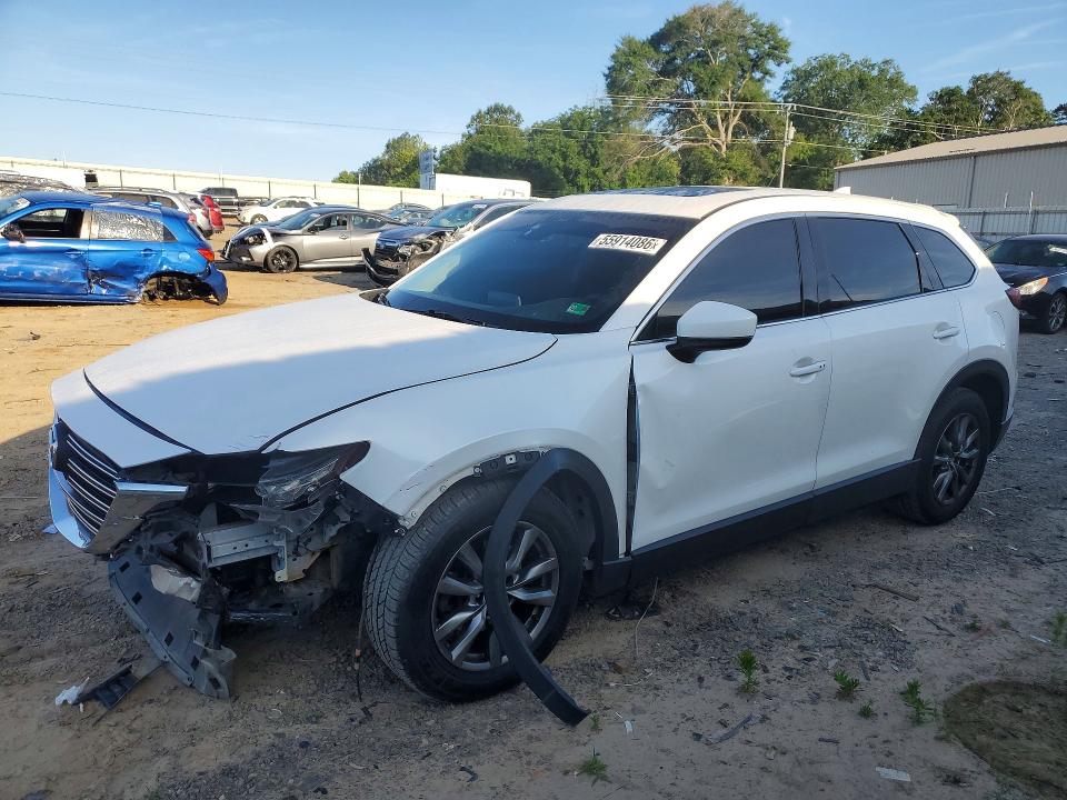 2016 Mazda Cx-9 VIN JM3TCBCY0G0114485 COPART salvage auction — FRONT END, Va - Cert Of Title - Salvage, sold $2,150 on 2026-07-06 (photo 1)