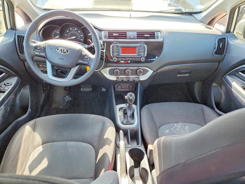 2016 Kia Rio VIN KNADM4A35G6591534 COPART salvage auction — SIDE, FL - CERT OF TITLE SLVG REBUILDABLE, sold $1,700 on 2026-07-02 (photo 8)