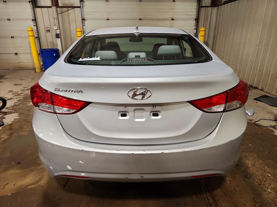 2012 Hyundai VIN KMHDH4AE6CU268667 COPART salvage auction — VANDALISM, Pa - Certificate Of Salvage, sold $400 on 2026-07-21 (photo 6)