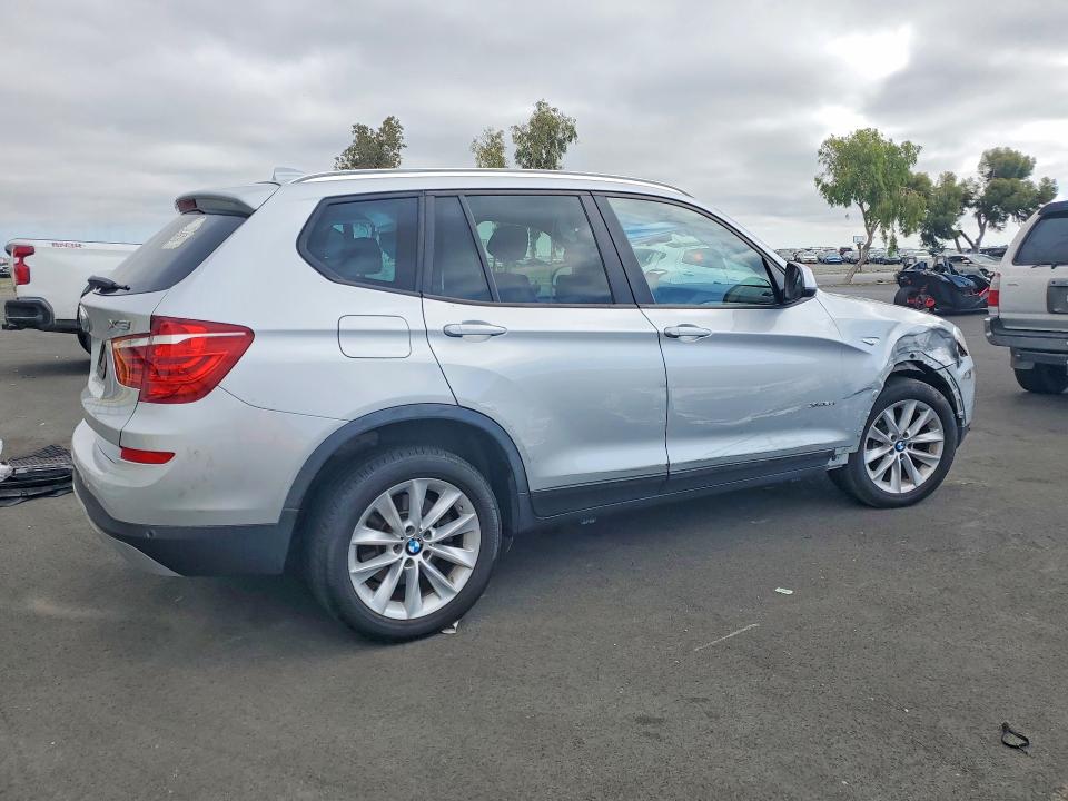 2017 BMW VIN 5UXWX9C58H0T11462 COPART salvage auction — FRONT END, Ca - Salvage Certificate, sold $4,200 on 2026-07-08 (photo 3)
