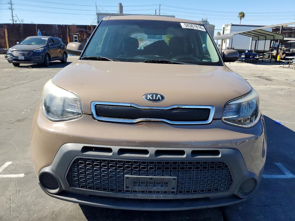 2015 Kia VIN KNDJN2A23F7150878 COPART salvage auction — REAR END, Ca - Salvage Certificate, sold $1,550 on 2026-07-10 (photo 5)