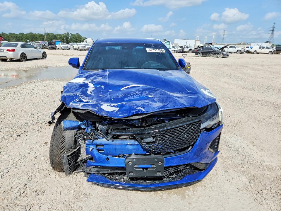 2022 Cadillac Ct4 VIN 1G6DH5RL0N0102056 COPART salvage auction — FRONT END, TX - SALVAGE VEHICLE TITLE, sold $9,500 on 2026-07-28 (photo 5)