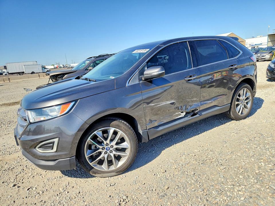 2017 Ford Edge VIN 2FMPK4K96HBB10861 COPART salvage auction — SIDE, Co - Salvage Title, sold $3,200 on 2026-07-02 (photo 1)
