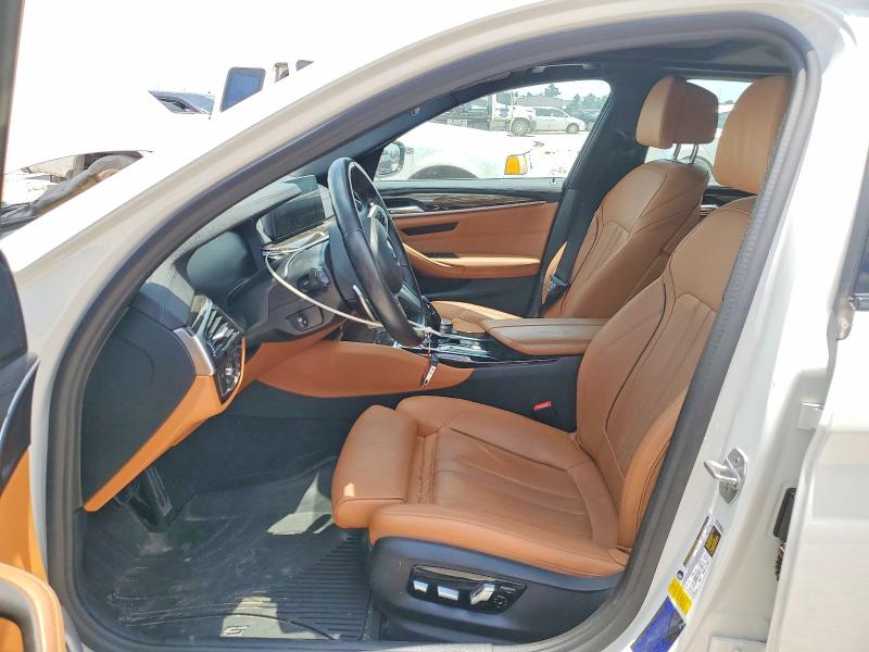2020 BMW 5er VIN WBAJR3C07LCD55337 COPART salvage auction — WATER/FLOOD, Tx - Salvage Title-Flood Damage, sold $10,400 on 2026-07-07 (photo 7)