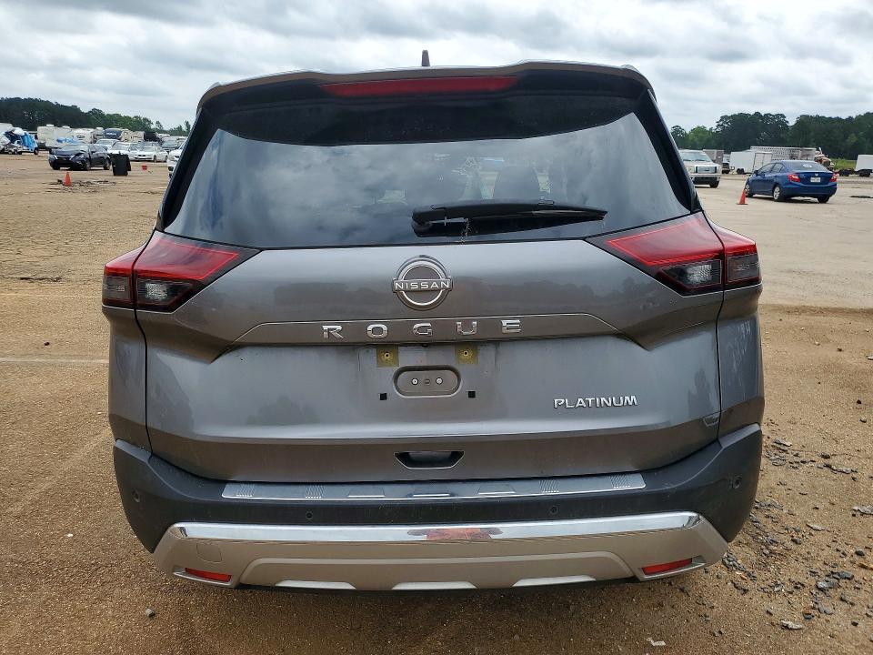 2023 Nissan Rogue VIN JN8BT3DC5PW107529 COPART salvage auction — FRONT END, Tx - Salvage Vehicle Title, sold $30 on 2026-07-13 (photo 6)