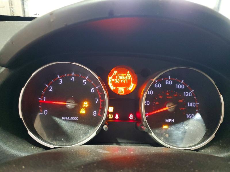 2009 Nissan Rogue VIN JN8AS58V69W167053 COPART salvage auction — FRONT END, PA - CERTIFICATE OF SALVAGE, sold $450 on 2026-07-20 (photo 9)