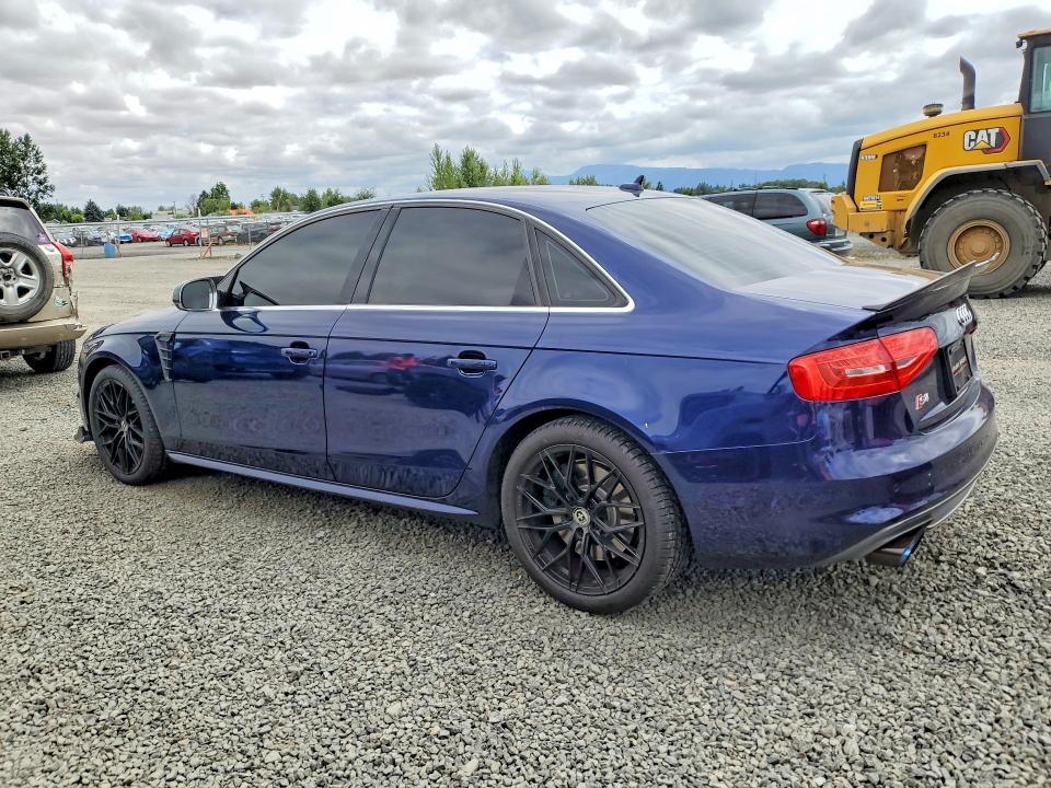2013 Audi S4 VIN WAUKGAFL9DA101790 COPART salvage auction — NORMAL WEAR, Or - Certificate Of Title, sold $4,000 on 2026-07-28 (photo 2)