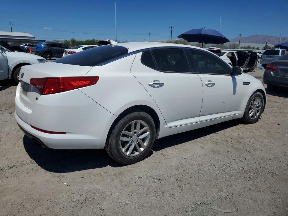 2013 Kia VIN KNAGM4A75D5440226 COPART salvage auction — FRONT END, Nv - Salvage Title, sold $1,350 on 2026-07-28 (photo 3)