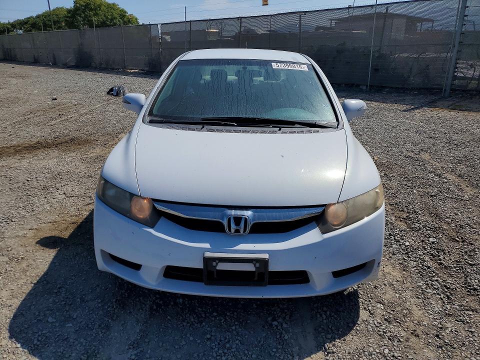 2009 Honda Civic hybrid VIN JHMFA36219S016791 COPART salvage auction — SIDE, Ca - Salvage Certificate, sold $325 on 2026-07-21 (photo 5)