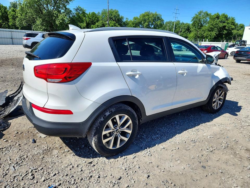 2015 Kia Sportage VIN KNDPB3AC4F7712997 COPART salvage auction — FRONT END, OH - CERT OF TITLE-SALVAGE, sold $525 on 2026-07-31 (photo 3)