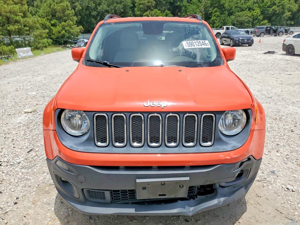 2015 Jeep Renegade VIN ZACCJBBT9FPB88467 COPART salvage auction — REAR END, Nj - Cert Of Title-Salvage, sold $2,100 on 2026-07-28 (photo 5)