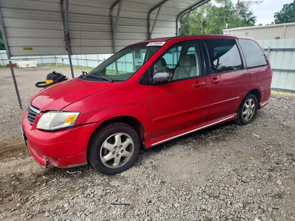2000 Mazda Mpv VIN JM3LW28G7Y0114587 COPART salvage auction — NORMAL WEAR, Sc - Cert Of Title-Salvage, sold $150 on 2026-07-28 (photo 1)