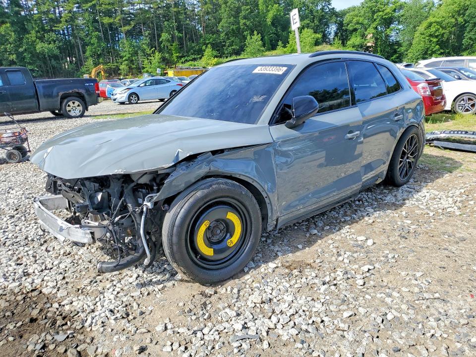 2022 Audi VIN WA1B4AFY9N2025663 COPART salvage auction — FRONT END, Mi - Certificate Of Title, sold $17,500 on 2026-07-29 (photo 1)