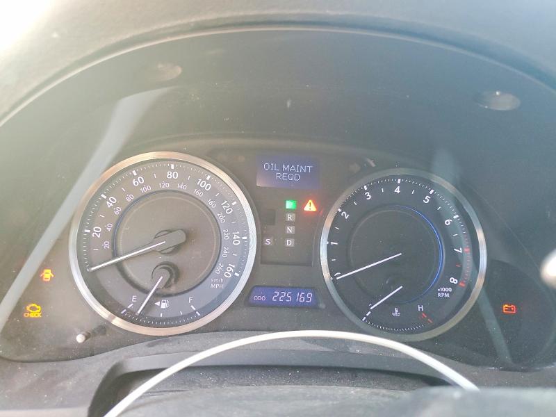 2006 Lexus Is VIN JTHBE262865009313 COPART salvage auction — VANDALISM, Nv - Salvage Title, sold $200 on 2026-07-22 (photo 9)
