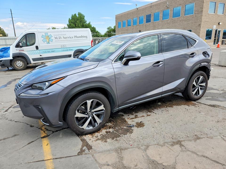 2018 Lexus Nx VIN JTJBARBZ5J2163946 COPART salvage auction — REAR END, Co - Public - Salvage Title, sold $9,800 on 2026-07-20 (photo 1)
