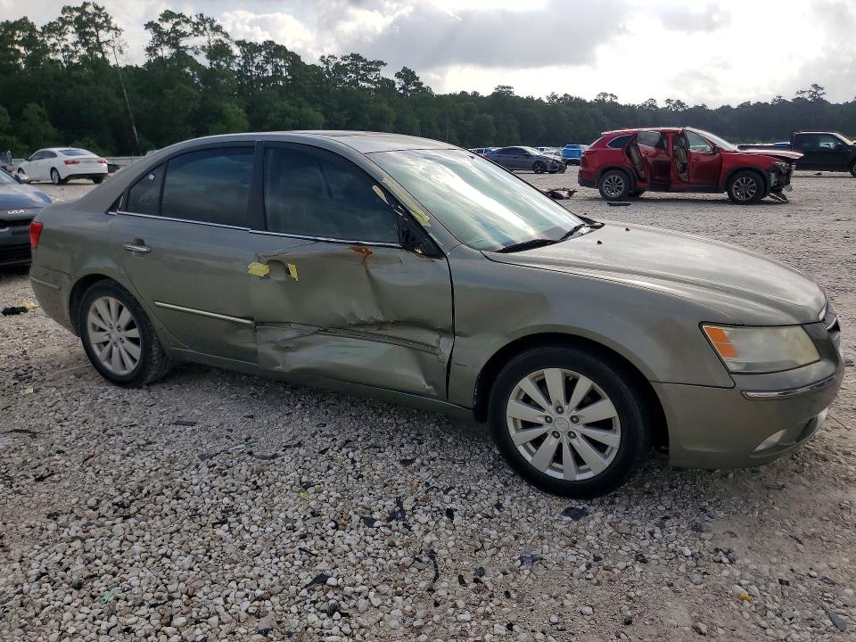 2009 Hyundai Sonata VIN 5NPEU46C19H513406 COPART salvage auction — SIDE, Tx - Certificate Of Title, sold $1,200 on 2026-07-31 (photo 4)