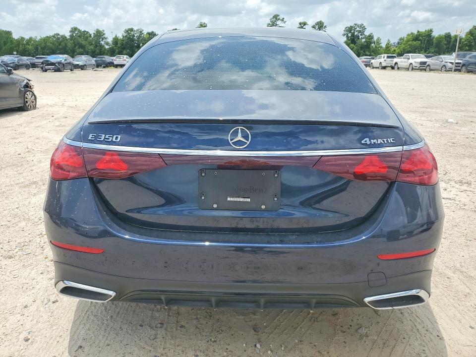2024 Mercedes-benz E-klasse VIN W1KLF4HB0RA020397 COPART salvage auction — WATER/FLOOD, Tx - Salvage Title-Flood Damage, sold $30,750 on 2026-07-14 (photo 6)