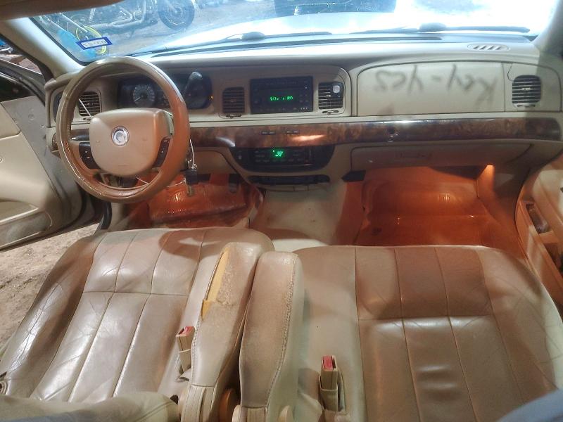 2006 Mercury Grand marquis VIN 2MEFM75V96X628014 COPART salvage auction — REAR END, TX - SALVAGE VEHICLE TITLE (P), sold $450 on 2026-07-09 (photo 8)