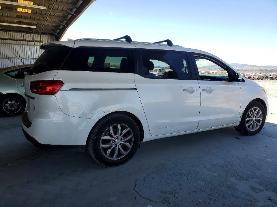 2021 Kia SEDONA VIN KNDMB5C10M6673418 COPART salvage auction — FRONT END, Ca - Salvage Certificate, sold $3,900 on 2026-07-09 (photo 3)