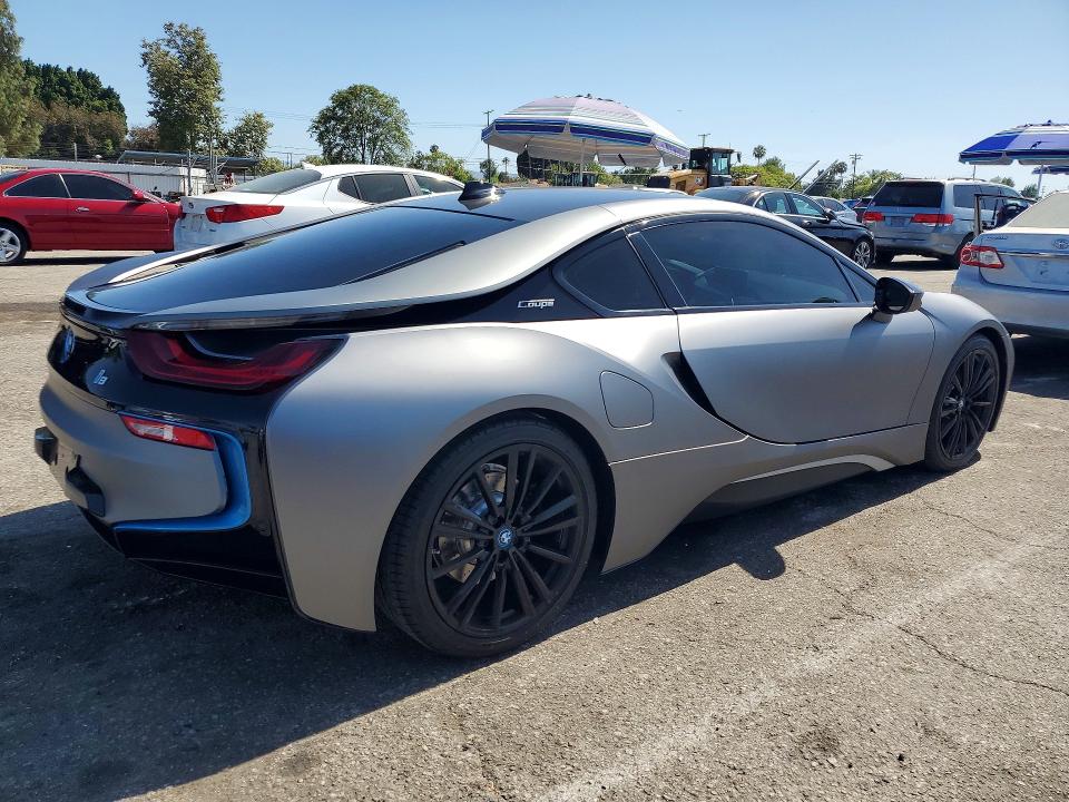2019 BMW I8 VIN WBY2Z4C59K7F14566 COPART salvage auction — NORMAL WEAR, Ca - Dis/Dlr/Exp Only Clean Title (P), sold $60,000 on 2026-07-02 (photo 3)