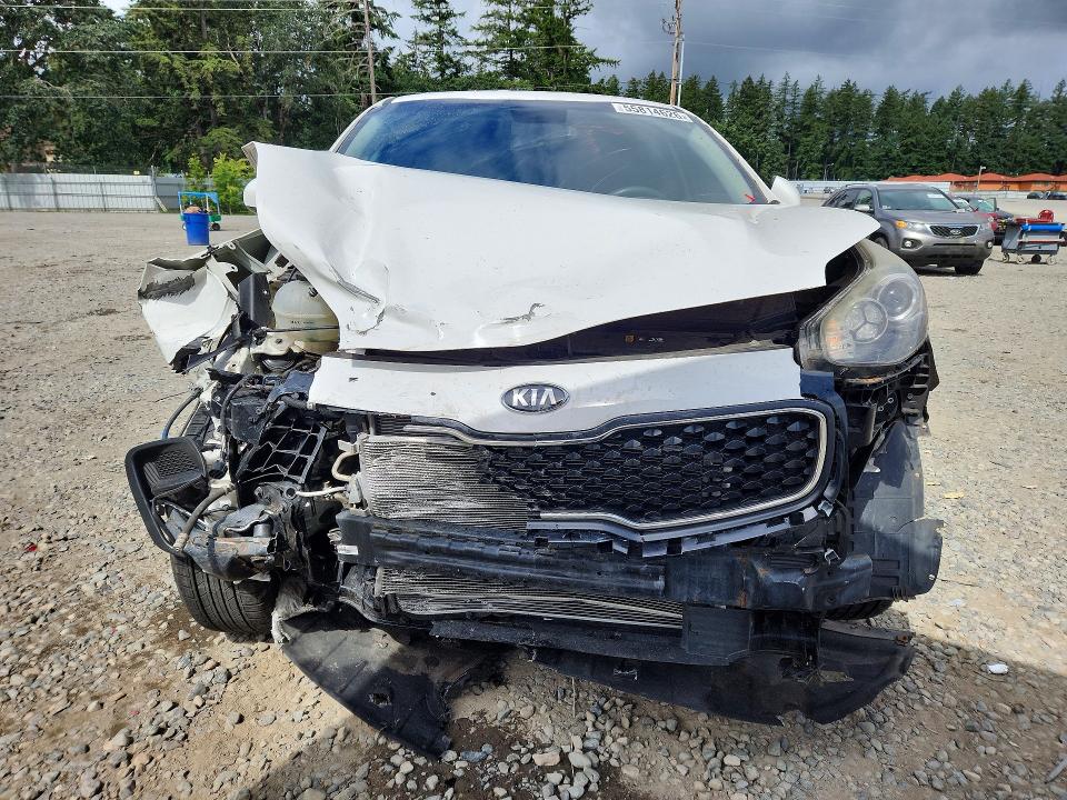 2019 Kia Sportage VIN KNDPM3AC5K7563942 COPART salvage auction — FRONT END, Salvage Title, sold $975 on 2026-07-14 (photo 5)