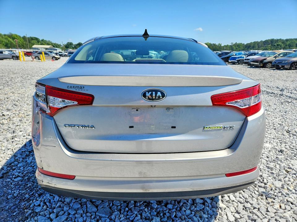 2013 Kia Optima VIN KNAGM4AD7D5055496 COPART salvage auction — FRONT END, Ga - Cert Of Title-Salvage, sold $600 on 2026-07-09 (photo 6)