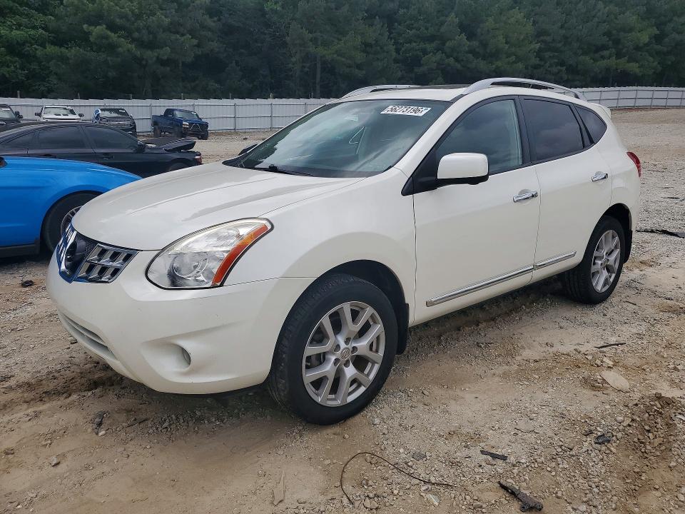 2012 Nissan Rogue VIN JN8AS5MT2CW279053 COPART salvage auction — SIDE, Ga - Cert Of Title-Salvage, sold $800 on 2026-07-08 (photo 1)