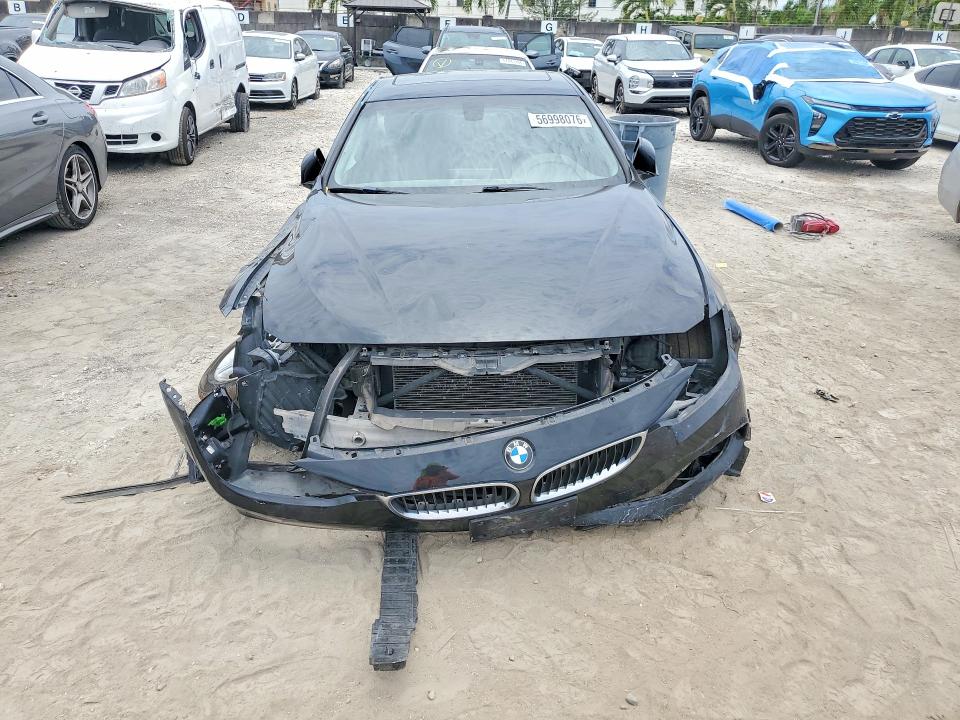 2014 BMW 4er VIN WBA3N3C50EK230041 COPART salvage auction — SIDE, Mo - Salvage Certificate Of Title, sold $650 on 2026-07-21 (photo 5)