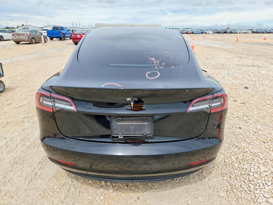 2021 Tesla VIN 5YJ3E1EA6MF921619 COPART salvage auction — SIDE, TX - SALVAGE VEHICLE TITLE (P), sold $5,700 on 2026-07-23 (photo 6)
