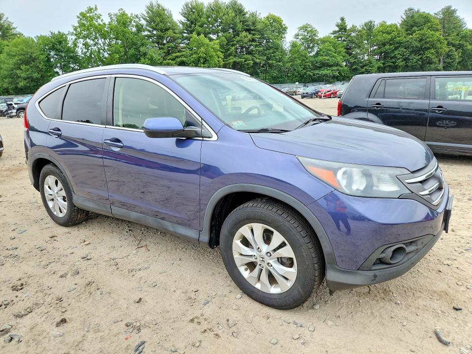 2012 Honda VIN JHLRM4H78CC025187 COPART salvage auction — SIDE, Ma - Cert Of Title-Reconstrctd Coll, sold $2,800 on 2026-07-02 (photo 4)