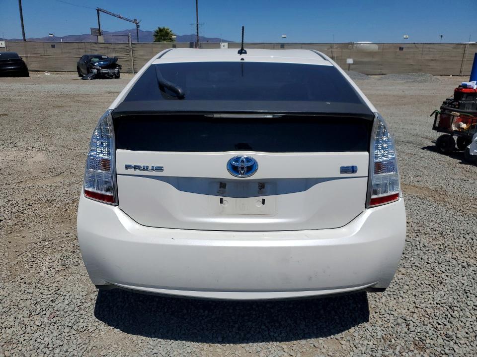 2011 Toyota Prius VIN JTDKN3DU9B0268640 COPART salvage auction — FRONT END, CA - SALVAGE CERTIFICATE, sold $1,250 on 2026-07-17 (photo 6)