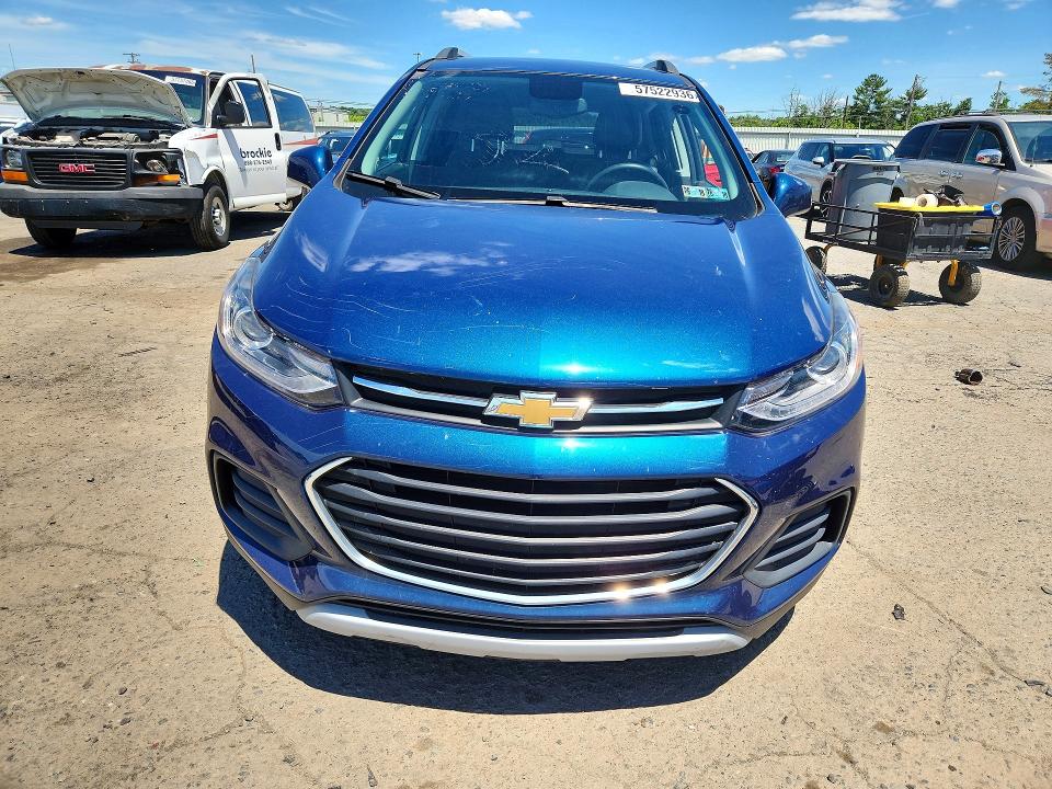2020 Chevrolet Trax VIN KL7CJPSB2LB331850 COPART salvage auction — REAR END, Pa - Certificate Of Salvage, sold $600 on 2026-07-31 (photo 5)