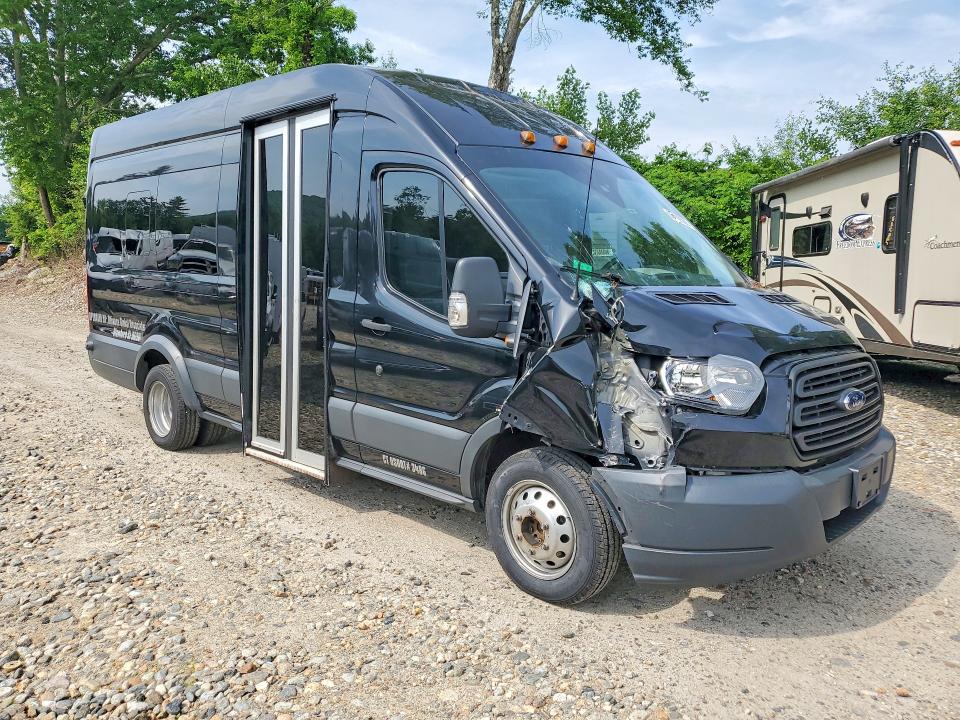 2017 Ford Transit VIN 1FBVU4XG1HKA17348 COPART salvage auction — FRONT END, Ct - Cert Of Title-Salvage, sold $3,700 on 2026-07-08 (photo 4)