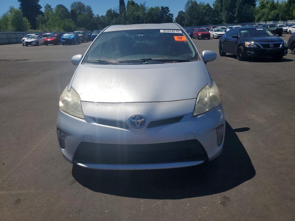 2013 Toyota Prius VIN JTDKN3DU6D0353468 COPART salvage auction — UNDERCARRIAGE, Or - Non Public Clean Title, sold $2,350 on 2026-07-13 (photo 5)