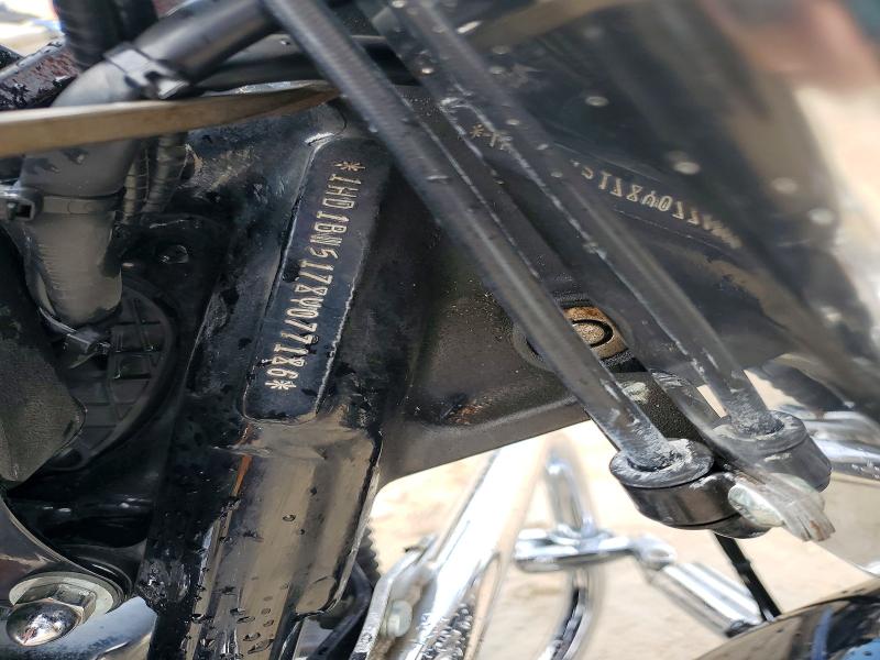 2008 Harley-davidson Flstc VIN 1HD1BW5178Y077186 COPART salvage auction — SIDE, TX - SALVAGE VEHICLE TITLE (P), sold $2,200 on 2026-07-02 (photo 9)