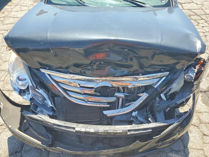 2012 Hyundai VIN 5NPEC4AB1CH474731 COPART salvage auction — FRONT END, Ca - Salvage Certificate, sold $275 on 2026-07-09 (photo 7)