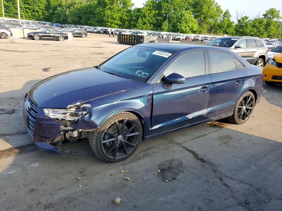 2020 Audi A3 VIN WAUCUGFF6LA017421 COPART salvage auction — FRONT END, Ny - Certificate Of Title, sold $9,600 on 2026-07-30 (photo 1)
