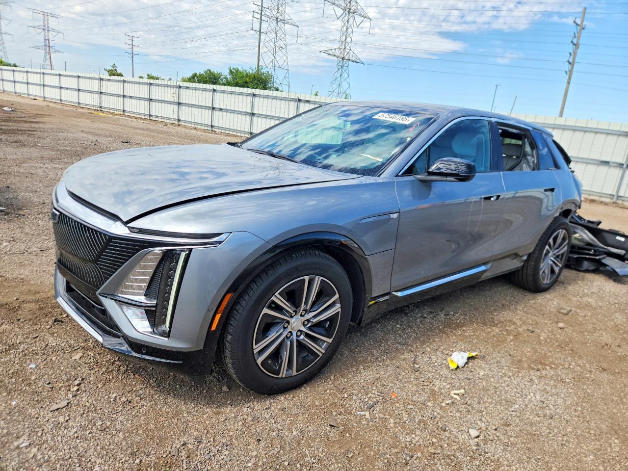 2024 Cadillac LYRIQ VIN 1GYKPPRL4RZ128187 — COPART salvage auction photo
