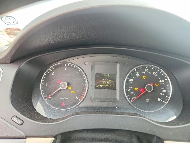 2013 Volkswagen Jetta VIN 3VW3L7AJ1DM362455 COPART salvage auction — FRONT END, Ks - Cert Of Title-Salvage, sold $600 on 2026-07-22 (photo 9)