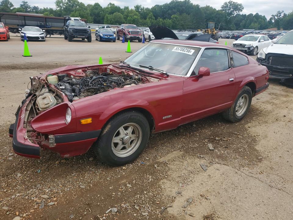 1983 Datsun 280z VIN JN1HZ04S7DX559551 COPART salvage auction — FRONT END, Ms - Cert Of Title-Salvaged, sold $650 on 2026-07-10 (photo 1)
